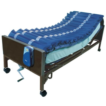 Drive Medical Med Aire Low Air Loss Mattress Overlay System, with APP, 5"