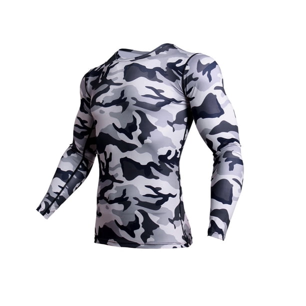 Minnieouse Ropa interior térmica Transpirable Amigable con la piel Ropa de compresión Leggings Medias Ropa deportiva Camiseta plegable Chándal de secado Camisetas gris negro SG Minnieouse AP013505-04