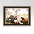 thumbnail image 3 of 12x56 Frame Silver Brown Ornate Solid Wood Picture Frame Width 1.75 Inches | Interior Frame Depth, 3 of 7