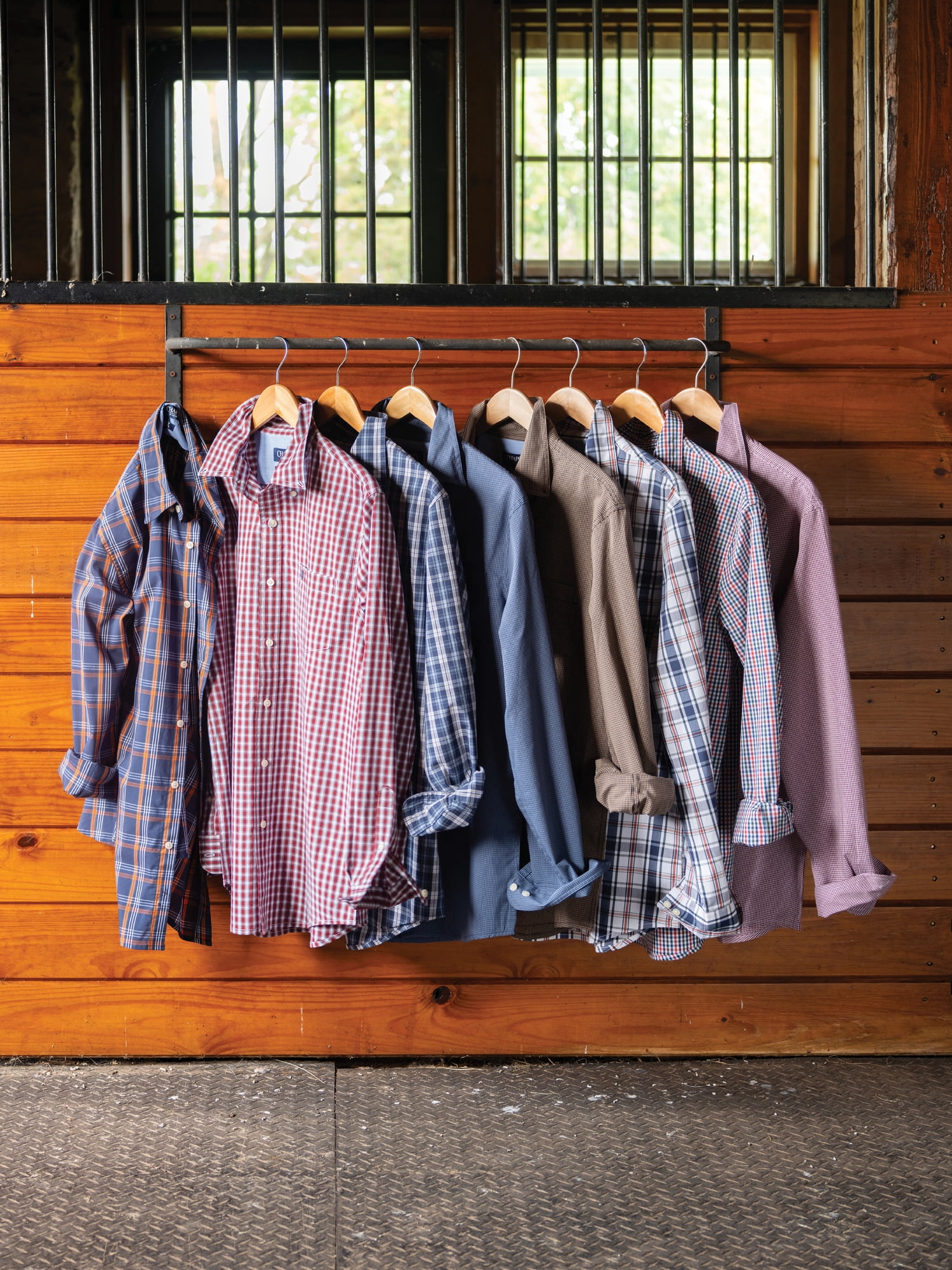 Chaps Men's & Big Men's Stretch Long Sleeve Button Down Soft Cotton Shirt