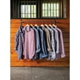thumbnail image 6 of Chaps Men's & Big Men's Stretch Long Sleeve Button Down Soft Cotton Shirt, 6 of 7