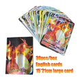thumbnail image 4 of 15/30pcs Anime Pikachu Cards Shining Vmax Vstar Big Size Collection Battle Trainer Card Children GX VMax Card Toys Gifts, 4 of 5