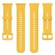 thumbnail image 5 of Bandas de repuesto para reloj inteligente Correa de silicona suave para FIT2 Amarillo, 5 of 5