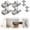 40PCS, variant on Drywall Repair Clips for 1/2 Inch Sheetrock,Stainless Steel Backing with Screws for Hole Repair & Wall Patching,Sheetrock Patch Kit for Home Improvement (10PCS)