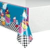 "Plastic Alice in Wonderland Tea Party Table Cover, 84"" x 54"""