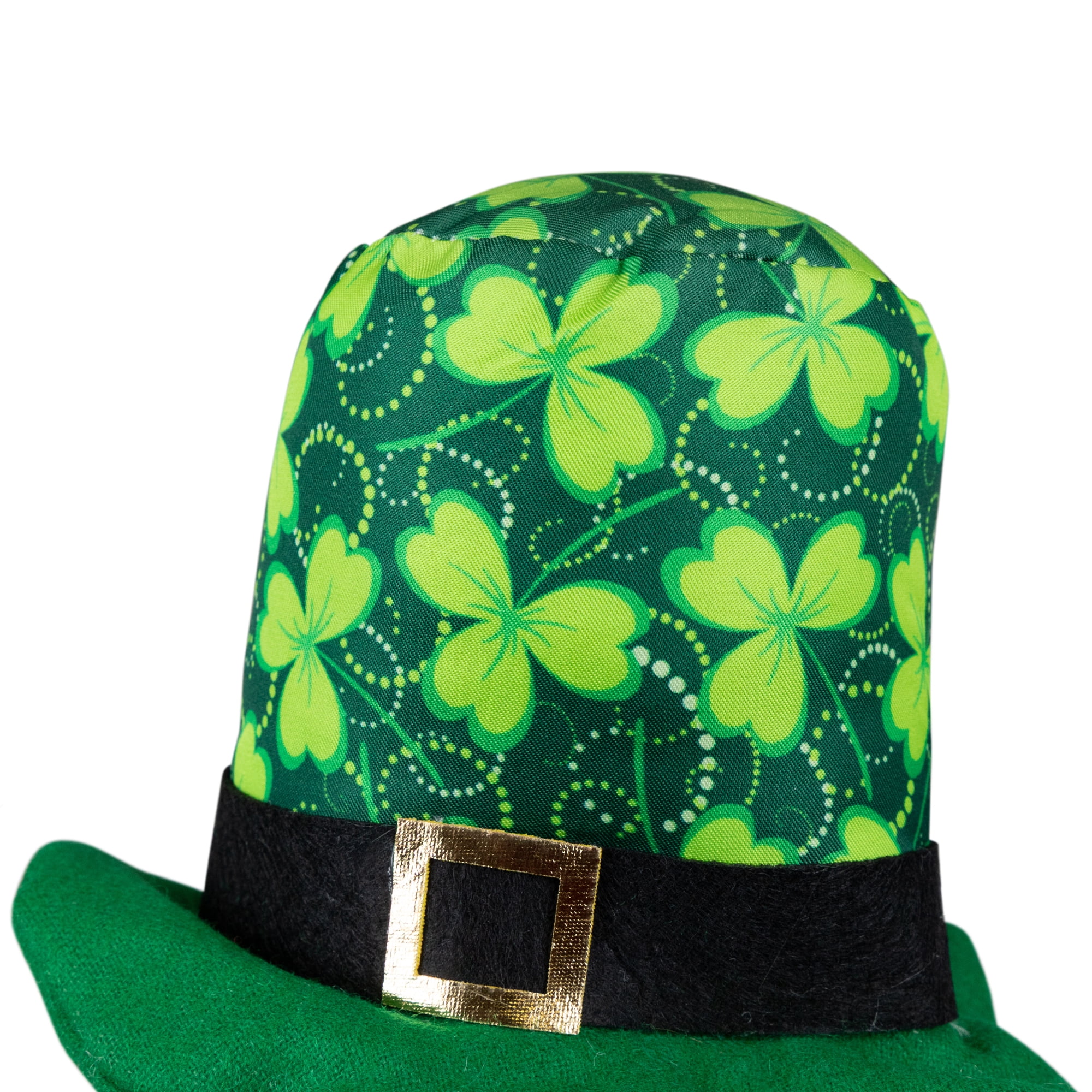 Standing Shamrock St Patrick's Day Gnome - 12.5"