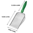 thumbnail image 2 of Euaioeiu Stainless Steel Garden Sieve Sifter Tool with Ergonomic Handle, Portable Compost Soil Sand Screen Mesh Sifter for Gardening ing Sifting Filtering, 12.6in Diameter for Outdoor Yard Garden Use, 2 of 4