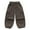 Brown, variant on Cargo Pants Kids Classic Fit Baggy Pants Kids Straight Leg Brown Cargo Pants with Pockets Girls Pants Size 6-7 Years