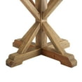 thumbnail image 5 of Modway Stitch 71" Round Modern Pine Wood Dining Table in Brown, 5 of 5