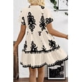 thumbnail image 2 of Stylish Short Sleeve Mini Dress - Perfect for Summer Vacations and Daily Wear - [ZhiHiMeRi] | (US 4-6)S, 2 of 12