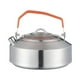 thumbnail image 2 of Hervidor de acero inoxidable para camping (1 unidad) olla para hervir agua al aire libre (8 x 8 x 15 cm) calentador de agua seguro de grado alimenticio para café y té en caso de, 2 of 9