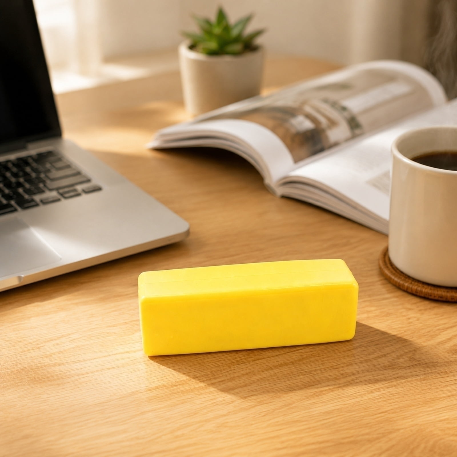 Realistic Butter Squishy, Slow Rebound Cute Butter Squeeze Stress Balls for Adult Office Anxiety Relief (1 Pc)
