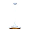 thumbnail image 2 of Bromi Design Berkley Single Light Aluminum Pendant in White and Gold, 2 of 2
