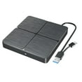 thumbnail image 1 of External Bluray DVD Drive USB 3.0 Portable 3D BD-Combo Player Reader CD DVD Burner for Laptop PC Computer Notebook Windows 11 black, 1 of 6