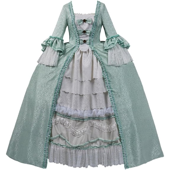 Marie Antoinette Ball Dresses Women's 18th Century Victorian Ball Gown Baroque Dress