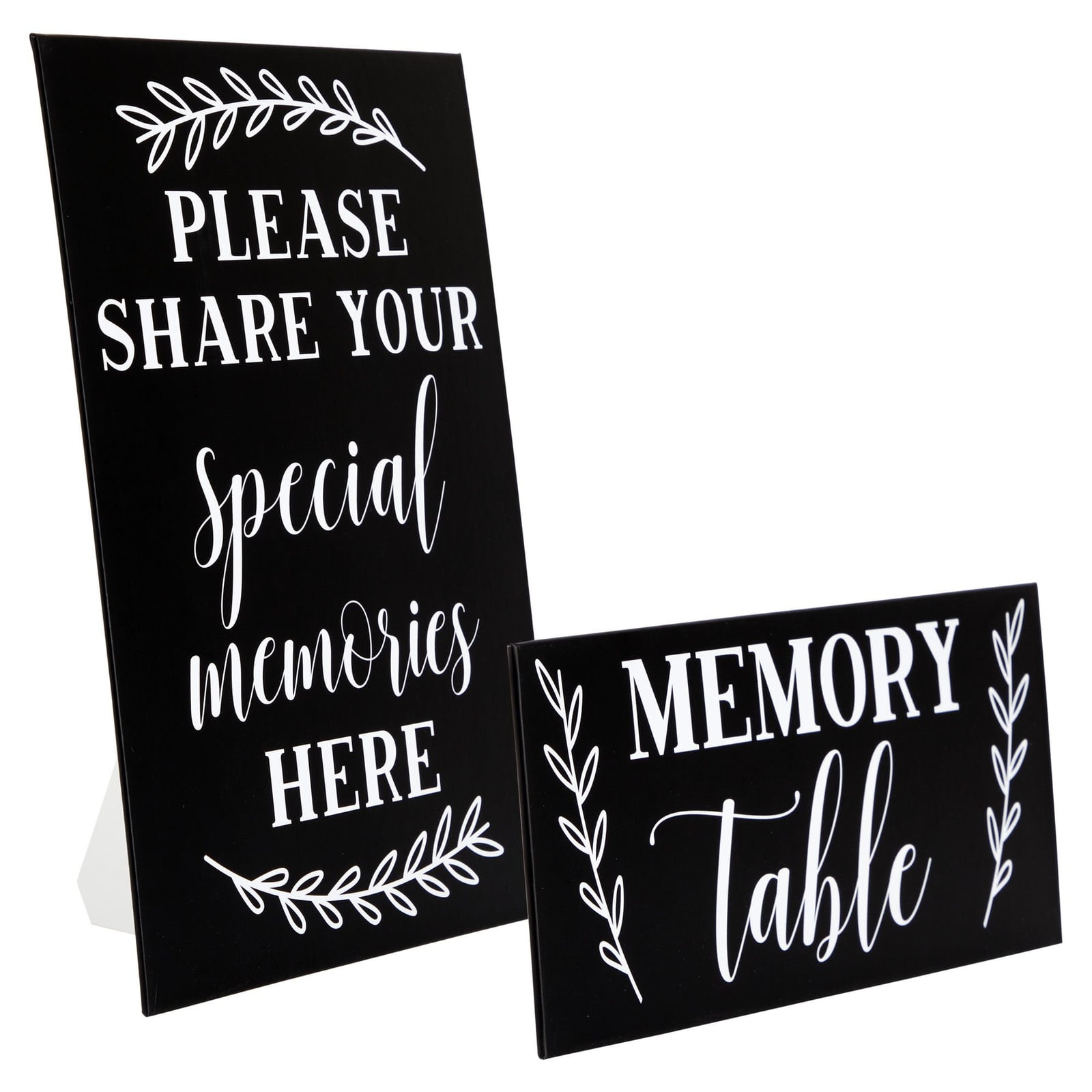 Faithful Finds 3 Piece Set Funeral Guest Book, Pen, And Memorial Table  Sign, In Loving Memory : Target