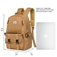 thumbnail image 2 of KAUKKO Mochila elegante para computadora portátil Mochila multipropósito, 18.49L (21 amarillo) KAUKKO KS21-Yellow, 2 of 5