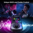thumbnail image 2 of Transmisor FM LENCENT Bluetooth 5.0 para coche con pantalla a color, 2 of 8