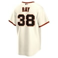 thumbnail image 3 of Men's Nike Robbie Ray Cream San Francisco Giants Home Replica Jersey, 3 of 3