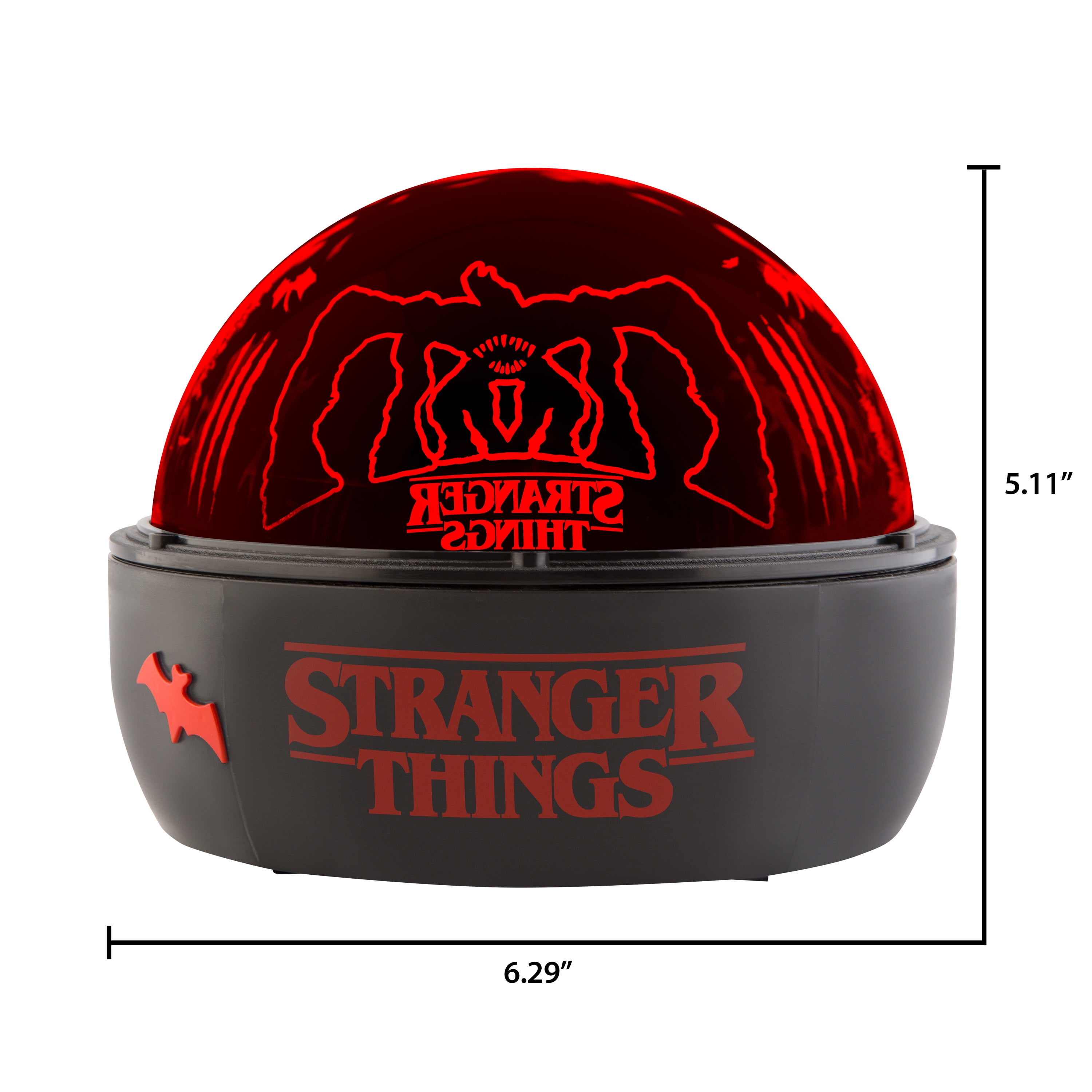Halloween Lightshow Projection Tabletop Halloween ShadowLights Stranger Things Netflix (Red) (WM)