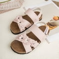 thumbnail image 4 of Zecgelong Girls Sandals For Everyday Wear Lightweight Breathable Casual School Outdoor Summer Spring Footwear For Kids Age 4 12 Girls Summer Sandals Size 1.5 M Pink, 4 of 4