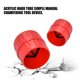 thumbnail image 3 of Tubo duro acrílico Dispositivo de herramienta de biselado manual simple Sistema de refrigeración por agua para computadora Rojo, 3 of 8