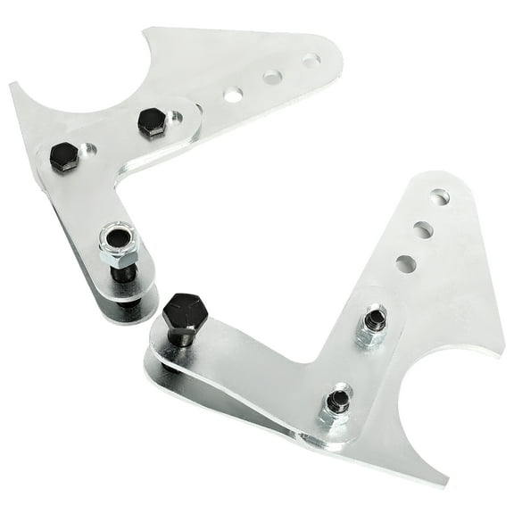 Kojem Adjustable Rear Lower Coil Over Shock Mount Kit Universal Brackets for 3" Axle Tubes Steel