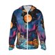 thumbnail image 1 of Balery Fantasy Cosmic Landscape Sudadera ligera de manga larga con capucha y protección solar UPF 50+ para hombre y mujer, ideal para pesca y running-X-Large, 1 of 7