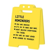 Funny Team Office Gifts - Funny Fun Gag Desk Warning Caution Sign Cubicle Decor for Coworker Teammate Employee Boss Birthday Christmas White Elephant Gift Under 10 Dollar