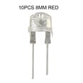 thumbnail image 1 of LED Emitting Diodes Individual LEDS LED Lamp Light Emitting Diode 0.5W 10PCS, 1 of 10