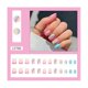 thumbnail image 3 of Uñas francesas de arcoíris para usar, uñas postizas con acabado de cobertura total, uñas postizas a presión con pegamento como se muestra, como se muestra, 3 of 5
