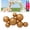3pcs Brown, variant on 18ft 3/7 Pcs Reusable Inflatable Balloon Garland Arch Kit, Linked Pvc Balloons with Elastic Bands, Quick & Easy to Inflate and Set up for Weddings & Party