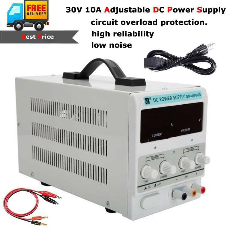 30V 5A DC Power Supply Precision Variable Digital Adjustable 110V FAST SHIP 