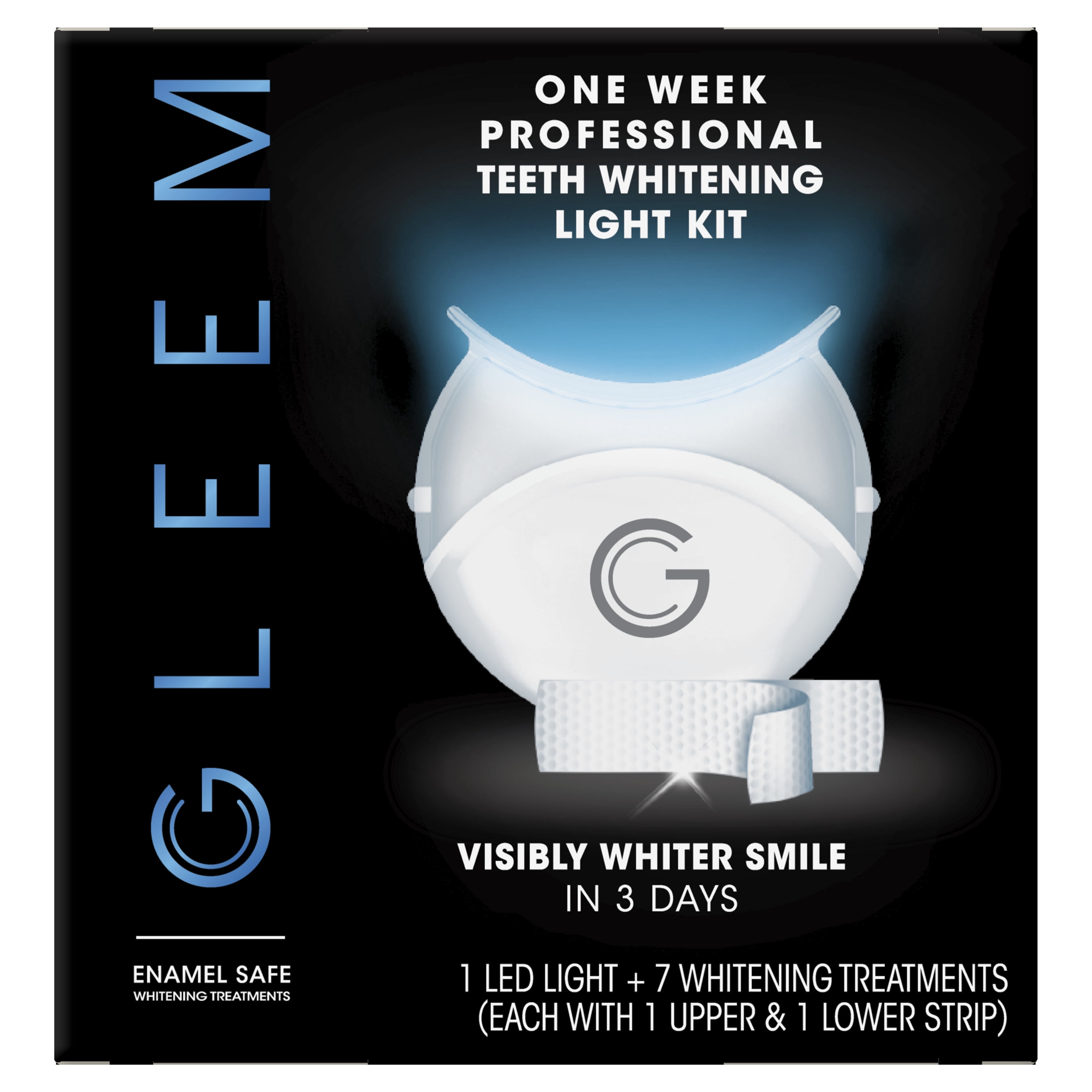 Gleem One Week Professional Teeth Whitening Light Kit, 1 ...