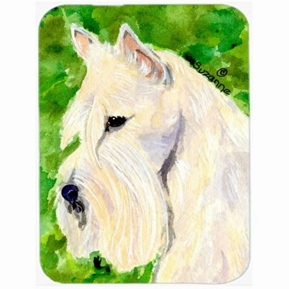 Caroline's Treasures Scottish Terrier Glass Cutting Board Large
