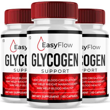 Easy Flow Glycogen Support Advanced Maximum Strength Supplement 180 Capsules