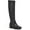 Black, variant on Nine West Womens Barile 3 Faux Leather Square Toe Knee-High Boots