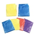 thumbnail image 4 of Raindrops Portable Disposable Raincoat 6Pcs Waterproof Hooded Poncho for Unisex Outdoor Activities, 4 of 8