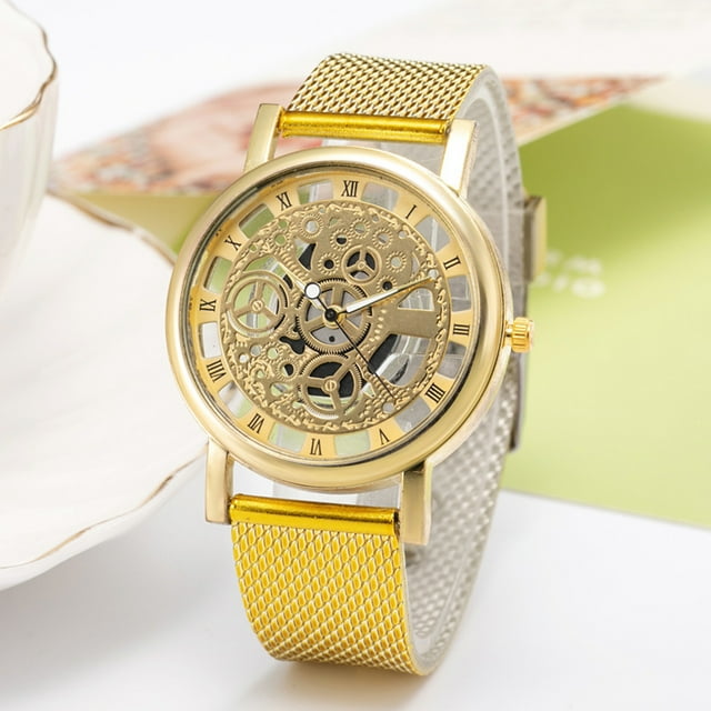 Reloj mecánico de imitación, reloj de cuarzo, reloj de vestir para hombre, reloj de negocios, reloj cronógrafo de acero inoxidable para hombre, reloj de pulsera de diseño