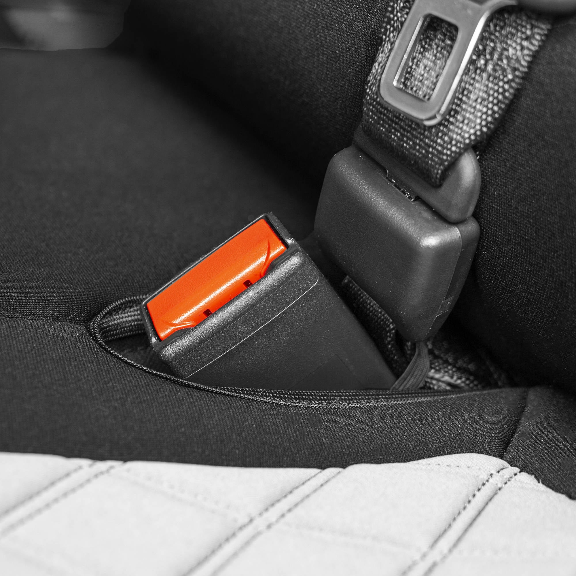 For Chevrolet Equinox 2018-2023 FH Group Neoprene Waterproof Custom Fit Car Seat Covers - Gray Rear Set
