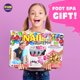 thumbnail image 5 of Kit de spa para pies FUN KIDZ Funkidz para niñas con bañera inflable, 5 of 9