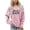 Pink, variant on LINGLANG Hockey Mom Sweatshirt Ice Hockey Graphic Shirt Women Long Sleeve Crewneck Pullover Tops Sport Mama Game Day Sweatshirt