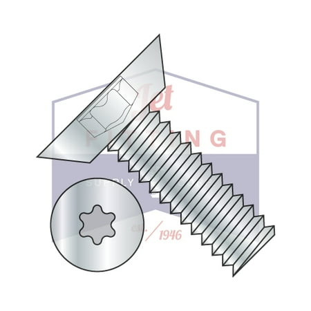 

6-32 x 3/16 Machine Screws | Six-Lobe (Torx) | Flat Undercut Head | Steel | Zinc (Quantity: 10000)
