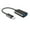 USB to Type C-Black, variant on USB2.0 On The Go Adapter Cable Wire Female USB to Type C/USB 5Pin for Connecting USB Devices to Phones and Tablets