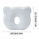 thumbnail image 3 of Funda de almohada y soporte para el cuello, transpirable, de malla 3D, de algodón, para cuna, reposacabezas para cochecitos de bebé y niños pequeños, un biberón, 3 of 4