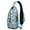 Sky-blue-64, variant on Crossbody Sling Backpack for Women Men White Otter Shoulder Sling Crossbody Casual Chest Bag for Travel Sports Running Hiking