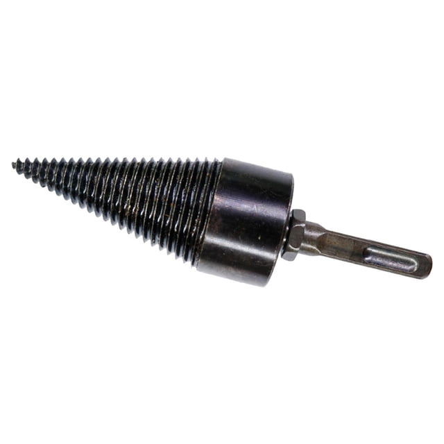 Broca de acero Cola para leña escariador divisor de madera Eje cuadrado 42 mm