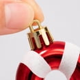 thumbnail image 4 of 6PCS Christmas Candy Cane Ornaments for Tree Decor, Vintage Glitter Baubles for Wreath Garland, Shatterproof Classic Candy Decorations for Holiday Party Decor, 4.9IN, 4 of 5
