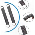 thumbnail image 4 of 2-Pack Double Hook Extension Springs, 2x18x150mm Steel Compressed Springs for DIY Projects & Repairs, 4 of 5