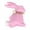 Pink Plaid 14*12 cm, variant on Toyeng Easter Cloth Bunny Ornament - Soft Rabbit Toy with Vibrant Hues for Holiday Party & Easter Basket Stuffers Small Floral, Individually Packaged, Extra $0.1 Added 14*12 cm